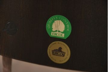 中古　美品　激レア　ERCOL(アーコール)　フラワーバッグ　Latimer(ラティマー)　美しい曲げ木と高背のデザインが特徴のロッキングチェア(ラティマーチェア、チェアメーカーズチェア、Chairmakers Chair、アームチェア、揺り椅子、イス、椅子、英国)(R-082698)