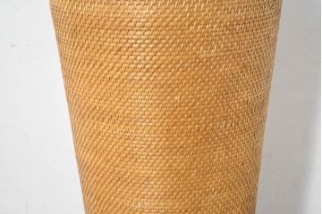 アジアンビンテージ　激レア　希少品!　他ではまず見ない圧巻のサイズ感が魅力の特大フラワーベース(壺、ツボ、置物、花瓶、店舗什器、ヴィンテージ)(定価約40万円)(R-082700)