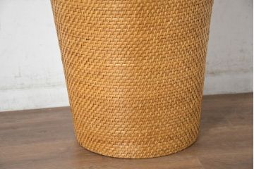 アジアンビンテージ　激レア　希少品!　他ではまず見ない圧巻のサイズ感が魅力の特大フラワーベース(壺、ツボ、置物、花瓶、店舗什器、ヴィンテージ)(定価約40万円)(R-082700)