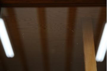 和製ビンテージ　美品　屋久杉　優しい色合いと杢目が魅力的な茶箪笥(茶タンス、収納棚、戸棚、茶棚、飾り棚、キャビネット、ヴィンテージ)(R-082701)