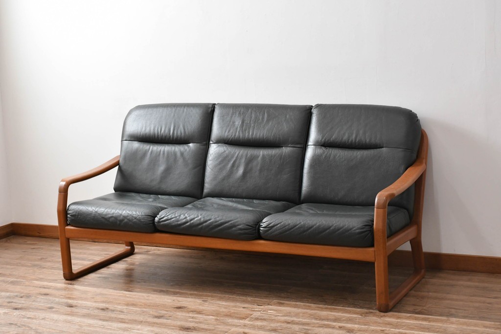 北欧 デンマーク■Dyrlund ■ビンテージ チーク材 1Pソファ 公式】アンティーク家具ラフジュ工房商品詳細ページデンマーク