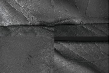 デンマークビンテージ　Dyrlund(デューロン)　本革　チーク材のフレームが重厚感と温もりを演出する3人掛けソファ　(R-082705)