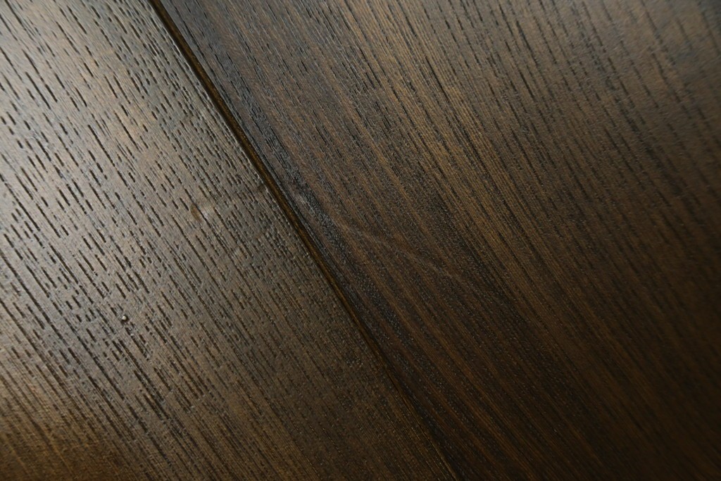 中古　美品　希少な廃番品!!　カリモク家具(karimoku)　ナラ(楢)材　持ち手付き　和モダンなハイバックチェア4脚セット　(R-082709)