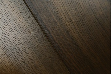 中古　美品　希少な廃番品!!　カリモク家具(karimoku)　ナラ(楢)材　持ち手付き　和モダンなハイバックチェア4脚セット　(R-082709)