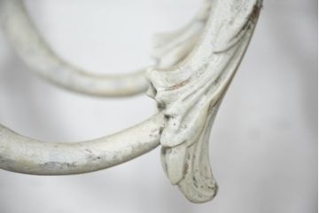 フランスアンティーク　南仏の大邸宅品　美しい木彫刻が素敵!!大振りでシャービックなキャンドルシャンデリア(天井照明、吊り下げ照明、ペンダントライト、蝋燭型、キャンドル型)(R-082712)
