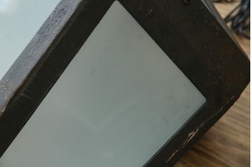 フランスビンテージ　アイアン　空間に圧倒的な存在感を与える特大サイズ照明(ペンダントライト、吊り下げ照明、天井照明、ヴィンテージ)(R-082717)