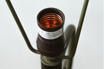 和製ヴィンテージ　1960年頃　ミッドセンチュリー　間接照明と作業灯を備えたスポットライト付きフロアスタンド　(R-082723)