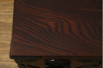 中古　超美品　岩谷堂箪笥　どっしりとした重厚感ある佇まいが魅力的なテレビ台　定価約45万円　(R-082727)