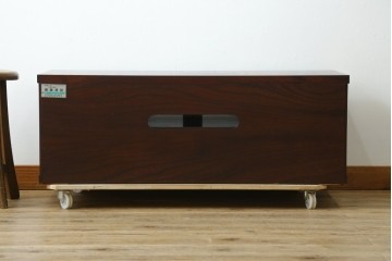 中古　超美品　岩谷堂箪笥　どっしりとした重厚感ある佇まいが魅力的なテレビ台　定価約45万円　(R-082727)