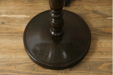 和製アンティーク　昭和初期　古い洋館の大正ロマン薫る2灯式フロアスタンド　(R-082736)