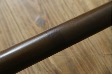 和製アンティーク　昭和初期　古い洋館の大正ロマン薫る2灯式フロアスタンド　(R-082736)