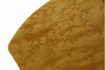 中古　超美品!!　松創(MATSUSO・マツソウ)　エルテ　バーズアイメープルトップ　優背もたれのデザインがひときわ目を惹く芸術的なフォルムのダイニングチェア4脚セット(アームレスチェア、椅子、イス、バラ売り可能)(定価4脚で約56万円)(R-082745)