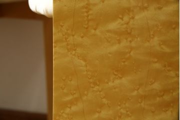 中古　超美品!!　松創(MATSUSO・マツソウ)　エルテ　バーズアイメープルトップ　優背もたれのデザインがひときわ目を惹く芸術的なフォルムのダイニングチェア4脚セット(アームレスチェア、椅子、イス、バラ売り可能)(定価4脚で約56万円)(R-082745)