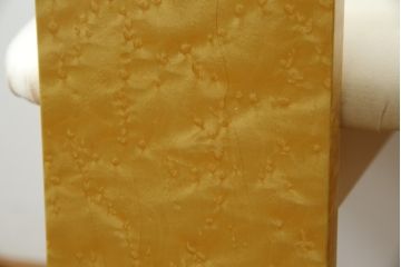 中古　超美品!!　松創(MATSUSO・マツソウ)　エルテ　バーズアイメープルトップ　優背もたれのデザインがひときわ目を惹く芸術的なフォルムのダイニングチェア4脚セット(アームレスチェア、椅子、イス、バラ売り可能)(定価4脚で約56万円)(R-082745)