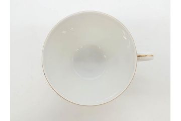 オールドノリタケ　NORITAKE　ヤジロベー印　ピンク　品よく可愛らしいカップ&ソーサー5客セット(花、金彩、C&S、日本陶器會社、洋食器)(R-082748)