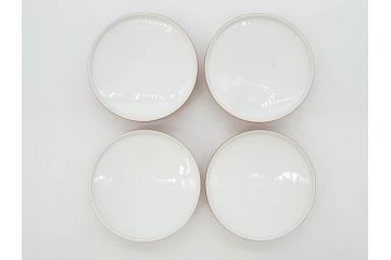 オールドノリタケ　NORITAKE　花唐草文　赤絵　金彩　3.2寸・3.7寸・4寸　食卓を華やかに彩る蓋付き茶碗4客&小鉢4客セット(器、どんぶり、深鉢、深皿、向付、マルキ印、和皿、和食器、三寸二分、三寸七分、四寸)(R-082749)