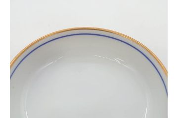 オールドノリタケ　NORITAKE　花唐草文　赤絵　金彩　2.3寸・3.2寸・5.1寸　食卓に映える鮮やかな色彩が魅力の皿10枚&小鉢4客セット(小皿、中皿、器、深鉢、深皿、向付、マルキ印、和皿、和食器、二寸三分、三寸二分、五寸一分)(R-082750)