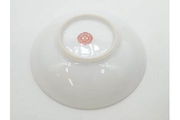オールドノリタケ　NORITAKE　花唐草文　赤絵　金彩　2.3寸・3.2寸・5.1寸　食卓に映える鮮やかな色彩が魅力の皿10枚&小鉢4客セット(小皿、中皿、器、深鉢、深皿、向付、マルキ印、和皿、和食器、二寸三分、三寸二分、五寸一分)(R-082750)