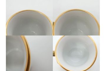 デンマーク　ROYAL COPENHAGEN(ロイヤルコペンハーゲン)　フローラダニカ　優雅で気品に満ちた蓋付きカップ&ソーサー(金彩、花、カスタードポット、マスタード、蓋物、洋食器、C&S、北欧)(R-082752)