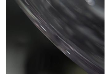 当時物　大正〜昭和初期　切子　花　淑やかな佇まいのガラスボウル(バラ、薔薇、硝子、深皿、深鉢)(R-082763)