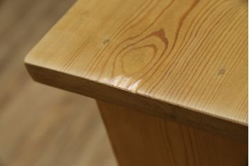 イギリスビンテージ　パイン材　シンプルなデザインが取り入れやすい3段ブックシェルフ(本棚、収納棚、飾り棚、陳列棚、書棚、ヴィンテージ、英国)(R-082768)