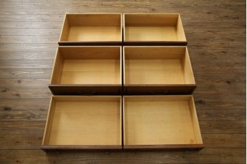 中古　DREXEL HERITAGE(ドレクセルヘリテイジ)　Triune(トライユン)　マホガニー材　上品な佇まいが魅力のサイドボード(サイドチェスト、引き出し、収納棚、米国)(R-082770)