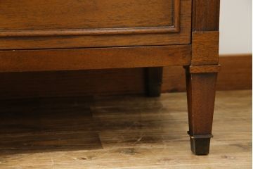 中古　DREXEL HERITAGE(ドレクセルヘリテイジ)　Triune(トライユン)　マホガニー材　上品な佇まいが魅力のサイドボード(サイドチェスト、引き出し、収納棚、米国)(R-082770)