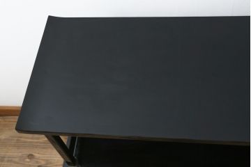 和製ビンテージ　輪島塗り　花筏蒔絵入りの美しい飾り棚(茶棚、収納棚、戸棚、サイドボード、ヴィンテージ)(定価推定約150万円)(R-082772)