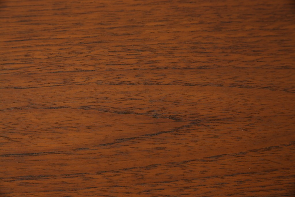 デンマークビンテージ　チーク材　すっきりとしたデザインが素敵な両面使いのパートナーデスク　(R-082773)