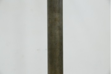 ビンテージ　高級品!!　真鍮(しんちゅう)製　ガス灯型の上品なデザインが素敵なフロアスタンドライト(ハイポールライト、照明、店舗什器、ヴィンテージ)(R-082781)