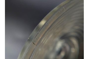 当時物　大正〜昭和初期　プレスガラス　気品あるお部屋を演出する蓋付きガラス瓶4点セット(ビン、硝子、和ガラス、小物入れ、キャンディーポット、キャニスター、ディスプレイ)(R-082789)