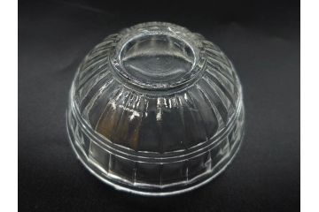 当時物　昭和初期　プレスガラス　味の素　レトロな趣あるガラス瓶5点セット(調味料入れ、ビン、硝子、和ガラス)(R-082801)