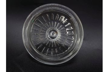 当時物　昭和初期　プレスガラス　味の素　レトロな趣あるガラス瓶5点セット(調味料入れ、ビン、硝子、和ガラス)(R-082801)