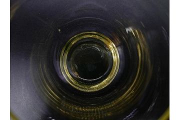 大正〜昭和初期　当時物　ウランガラス　独特な色味が魅力のグラス6客セット(コップ、硝子、和ガラス)(R-082802)