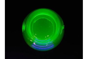 大正〜昭和初期　当時物　ウランガラス　独特な色味が魅力のグラス6客セット(コップ、硝子、和ガラス)(R-082802)