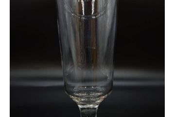 剣先ガラス瓶　標本瓶　高さ 約35cm・33.5cm　洗練されたデザインに惹かれるガラス瓶2点セット(保存ビン、硝子、薬瓶、蓋付き)(R-082805)