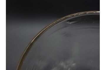 剣先ガラス瓶　標本瓶　高さ 約35cm・33.5cm　洗練されたデザインに惹かれるガラス瓶2点セット(保存ビン、硝子、薬瓶、蓋付き)(R-082805)