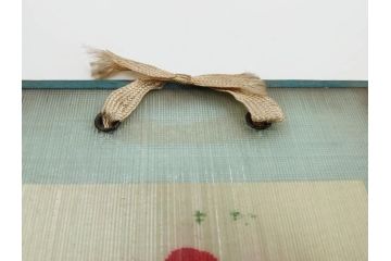 希少　大正〜昭和初期　当時物　「氷 ブドー」　「氷 いちご」　ガラス看板2点セット(広告、店頭用、硝子製、昭和レトロ、ディスプレイ、カキ氷、ぶどう)(R-082815)