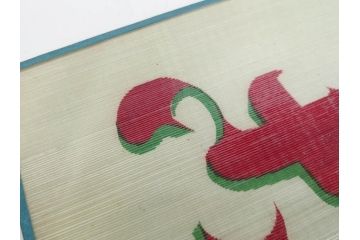 希少　大正〜昭和初期　当時物　「氷 レモン」「氷 しるこ」　ガラス看板2点セット(広告、店頭用、硝子製、昭和レトロ、ディスプレイ、カキ氷、志る古)(R-082816)