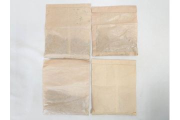 戦前　当時物　御焼香　五種香　七種香　清浄香　お香まとめて50点セット(仏具、法要、抹香、浄念寺、真勝寺、勝善寺、木箱付き)(R-082820)