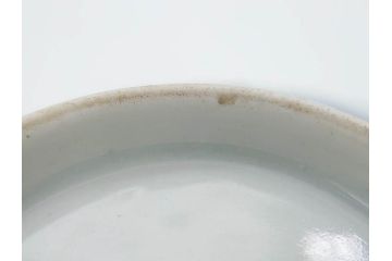上手物　江戸期　古伊万里　色絵　約12cm　3.7寸　華やかな雰囲気溢れる蓋付き茶碗3客セット(松竹梅、金彩、風景、花、器、どんぶり、蓋茶碗、和食器、三寸七分)(R-082822)