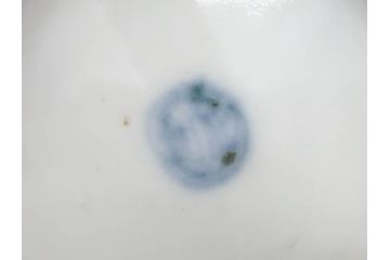 上手物　江戸期　古伊万里　色絵　約12cm　3.7寸　華やかな雰囲気溢れる蓋付き茶碗3客セット(松竹梅、金彩、風景、花、器、どんぶり、蓋茶碗、和食器、三寸七分)(R-082822)