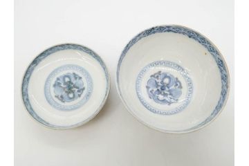 上手物　江戸期　古伊万里　色絵　約12cm　3.7寸　食卓を艶やかに彩る蓋付き茶碗5客セット(松竹梅、金彩、風景、花、器、どんぶり、蓋茶碗、和食器、三寸七分)(R-082823)