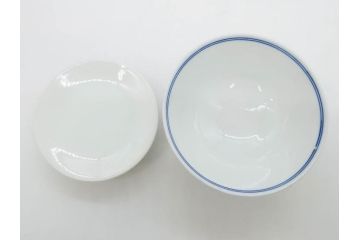 有田焼　伊万里　染錦　獅子　宝珠　約9cm　2.9寸　匠の美技を感じる蓋付き茶碗5客セット(珍味入れ、器、どんぶり、和食器、二寸九分)(R-082824)