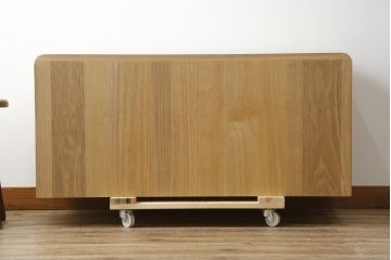 中古　美品　光彦刻　品のある金具が魅力的な加茂総桐箪笥・上段(総桐たんす、四方丸、大丸、収納箪笥、和タンス、収納棚、戸棚、ローボード、テレビ台、テレビボード)(R-082827)