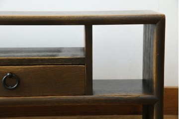 中古　希少モデル　飛騨産業　キツツキ　PROVINCIAL(プロヴィンシャル・プロビンシャル)　和室や和モダンなリビングにおすすめなローボード　定価約33万円相当　(R-082834)