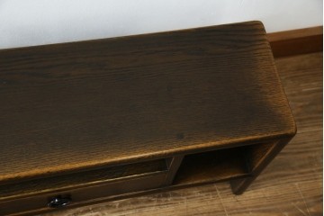 中古　希少モデル　飛騨産業　キツツキ　PROVINCIAL(プロヴィンシャル・プロビンシャル)　和室や和モダンなリビングにおすすめなローボード　定価約33万円相当　(R-082834)