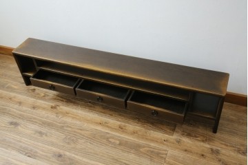 中古　希少モデル　飛騨産業　キツツキ　PROVINCIAL(プロヴィンシャル・プロビンシャル)　和室や和モダンなリビングにおすすめなローボード　定価約33万円相当　(R-082834)