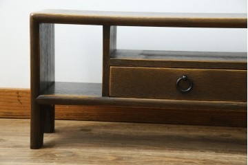 中古　希少モデル　飛騨産業　キツツキ　PROVINCIAL(プロヴィンシャル・プロビンシャル)　和室や和モダンなリビングにおすすめなローボード　定価約33万円相当　(R-082834)