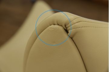 中古　美品　BoConcept(ボーコンセプト)　SQUILLA(スキラ)　合皮　インテリアのアクセントになるラウンジチェア(1Pソファ、一人掛け、1人掛け、椅子、イス、北欧)(R-082840)